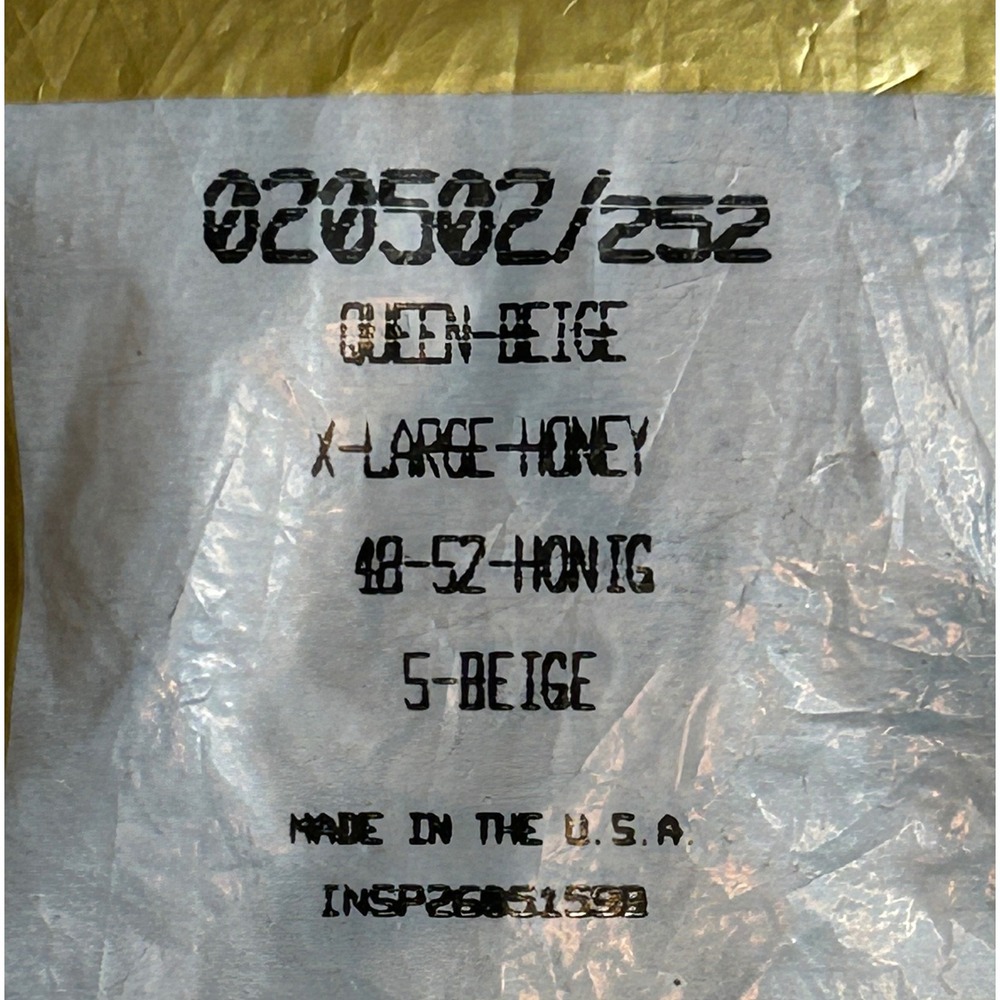 Vtg Silkies Queen Beige X-Large Honey TLC Total‎ Leg Control Pantyhose Stockings - Picture 4 of 7